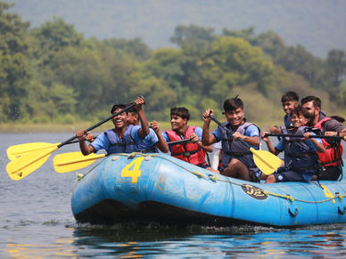 जमशेदपुर FC की यूथ टीमों ने डिमना लेक के TSAF सेंटर में एक एडवेंचर और बॉन्डिंग वाला दिन बिताया