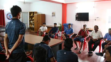 Sanjay Balmuchu visits TFA and The Furnace Sanjay Balmuchu visits TFA and The Furnace
