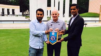 Jamshedpur FC official logo launch in Jamshedpur Jamshedpur FC official logo launch in Jamshedpur