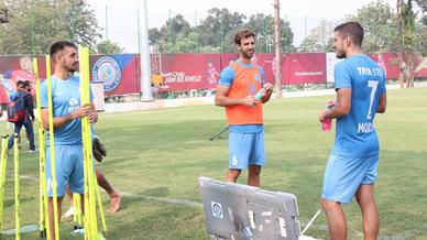 Jamshedpur FC are all set to host NorthEast United FC at the Furnace Jamshedpur FC are all set to host NorthEast United FC at the Furnace