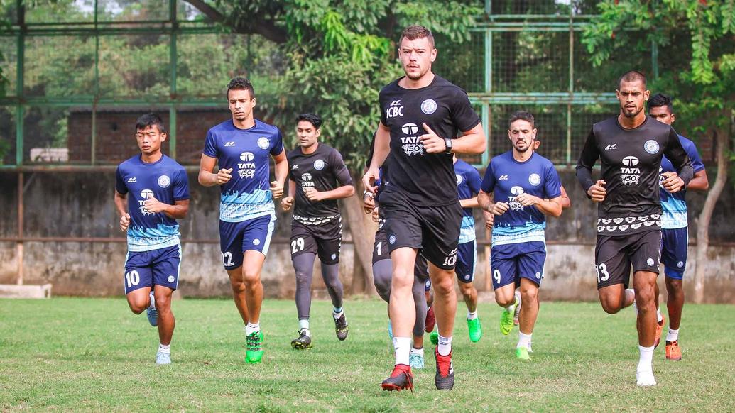 Jamshedpur FC squad continue to put in the hard yards in training 