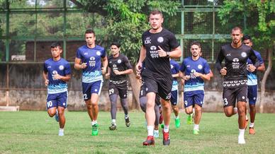 Jamshedpur FC squad continue to put in the hard yards in training 