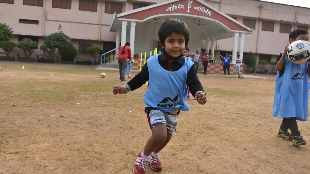 Photo Gallery: Glimpses from the inauguration of a fourth football school in association with DBMS High School Photo Gallery: Glimpses from the inauguration of a fourth football school in association with DBMS High School
