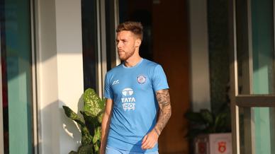 Jamshedpur FC squad training ahead of a tough match against FC Goa