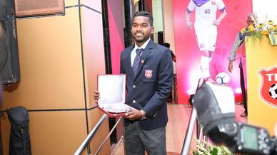 Convocation ceremony for the 13th batch of Tata Football Academy Convocation ceremony for the 13th batch of Tata Football Academy