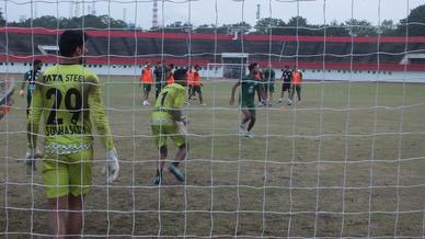 Squad's training session at JRD Tata Sports Complex