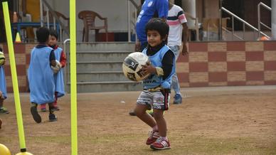 Photo Gallery: Glimpses from the inauguration of a fourth football school in association with DBMS High School